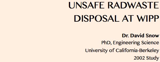 _HEADLINE Unsafe Radiation Waste Disposal