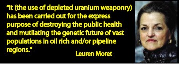 Leuren_Moret_DU_used_for_depopulation_in_oil_rich_areas