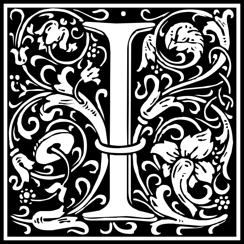 Dropcap i